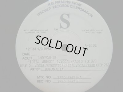 画像1: BAHAMADIA / TOTAL WRECK (REMIX)