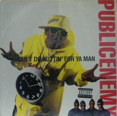 画像1: PUBLIC ENEMY / CAN'T DO NUTTIN' FOR YA MAN