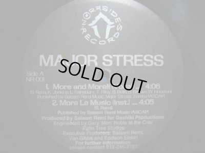 画像1: MAJOR STRESS / MORE AND MORE 