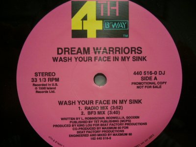 画像1: DREAM WARRIORS / WASH YOUR FACE IN MY SINK