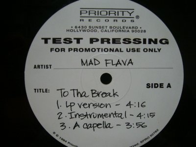 画像1: MAD FLAVA / TO THA BREAK