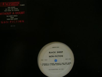 画像1: BLACK SHEEP / WITHOUT A DOUBT (US-PROMO)