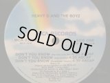 HEAVY D & THE BOYZ / DON'T YOU KNOW