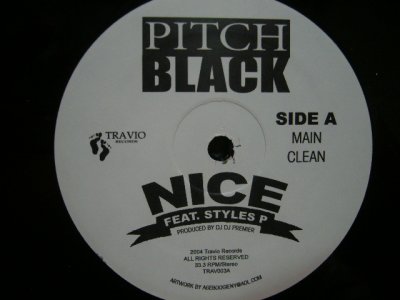 画像1: PITCH BLACK / NICE FEAT. STYLES P