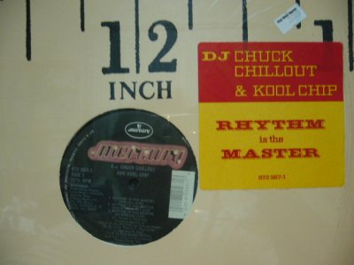 画像1: DJ CHUCK CHILLOUT & KOOL CHIP / RHYTHM IS THE MASTER