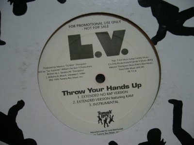 画像1: L.V. / THROW YOUR HANDS UP