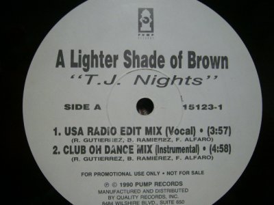 画像1: THE LIGHTER SHADE OF BROWN / T.J. NIGHTS