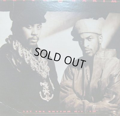 画像1: ERIC B. & RAKIM / LET THE RHYTHM HIT 'EM  (US-LP)