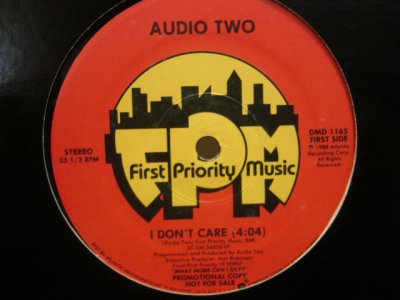 画像1: AUDIO TWO / I DON'T CARE