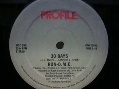 画像1: RUN-D.M.C. / 30 DAYS