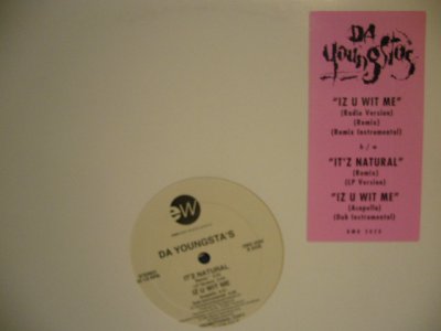 画像1: DA YOUNGSTA'S / IZ U WIT ME  (US-PROMO)