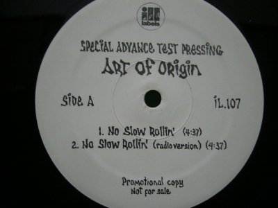 画像1: THE ART OF ORIGIN / NO SLOW ROLLIN'