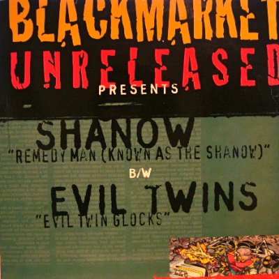 画像1: BLACKMARKET UNRELEASED / SHANOW , EVIL TWINS