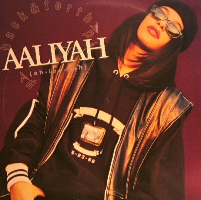 画像1: AALIYAH / BACK & FORTH  (UK特大ポスタージャケット)