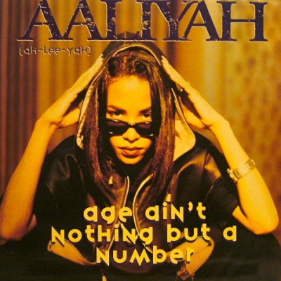 画像1: AALIYAH / AGE AIN'T NOTHING BUT A NUMBER  (UK)