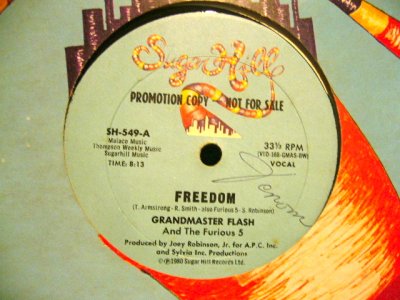 画像1: GRANDMASTER FLASH AND THE FURIOUS 5 / FREEDOM