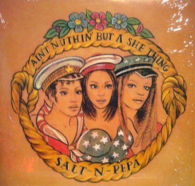 画像1: SALT-N-PEPA / AIN'T NUTHIN' BUT A SHE THING