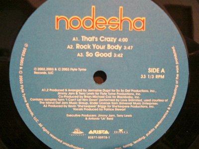 画像1: NODESHA / THAT'S CRAZY  (ALBUM SAMPLER)