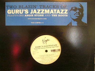 画像1: GURU'S JAZZMATAZZ / KEEP YOUR WORRIES FEAT. ANGIE STONE