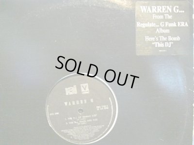 画像1: WARREN G / THIS D.J.  (US-PROMO)