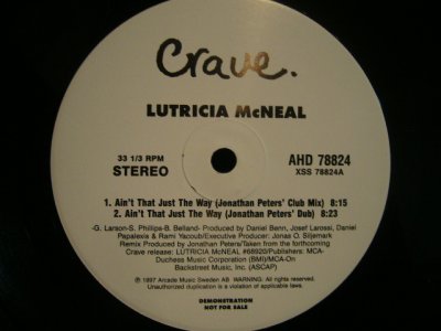 画像1: LUTRICIA MCNEAL / AIN'T THAT JUST THE WAY