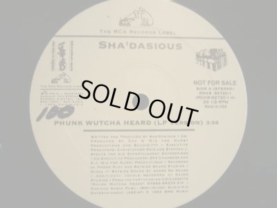 画像1: SHA'DASIOUS / PHUNK WUTCHA HEARD