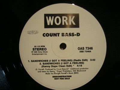 画像1: COUNT BASS-D / SANDWITCHES