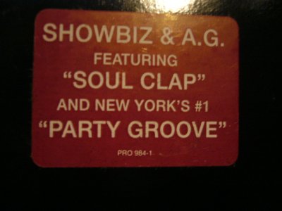 画像2: SHOWBIZ & A.G. / SOUL CLUP / PARTY GROOVE(BASS MIX)