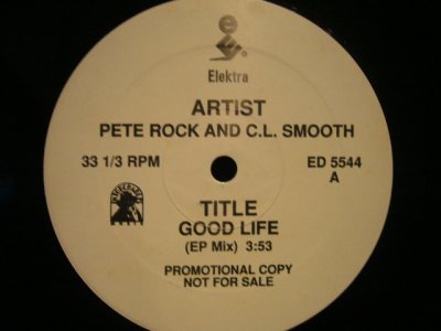 画像1: PETE ROCK & C.L. SMOOTH / GOOD LIFE (PROMO)