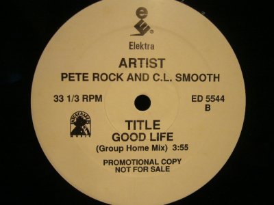 画像2: PETE ROCK & C.L. SMOOTH / GOOD LIFE (PROMO)
