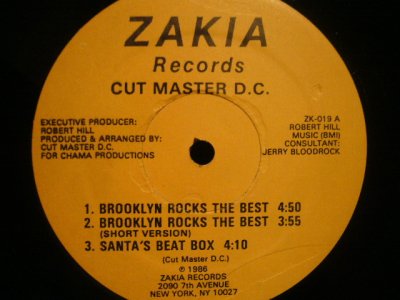 画像1: CUT MASTER D.C. / BROOKLYN ROCKS THE BEST