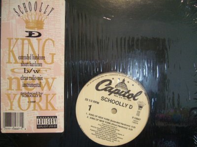 画像1: SCHOOLLY D / KING OF NEW YORK