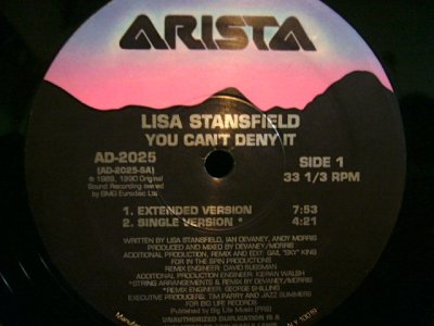 画像2: LISA STANSFIELD / YOU CAN'T DENY IT