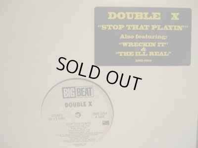 画像1: DOUBLE X / STOP THAT PLAYIN