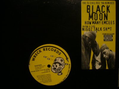 画像1: BLACK MOON / HOW MANY EMCEES (DJ EVIL DEE '96 REMIX)