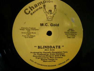画像1: M.C. GOLD / BLINDDATE