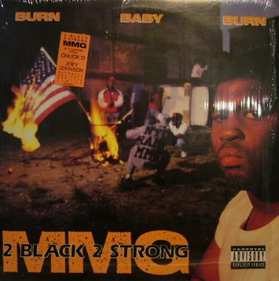 画像1: 2 BLACK 2 STRONG MMG  / BURN BABY BURN (US-LP)