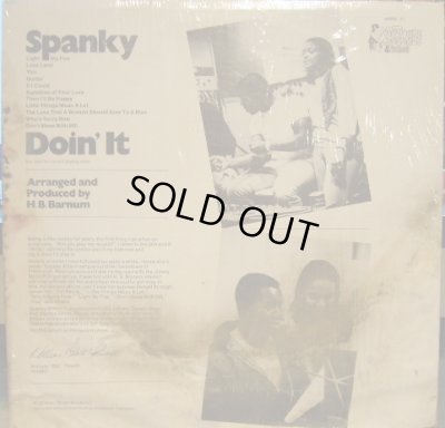 画像2: SPANKY WILSON / DOIN' IT