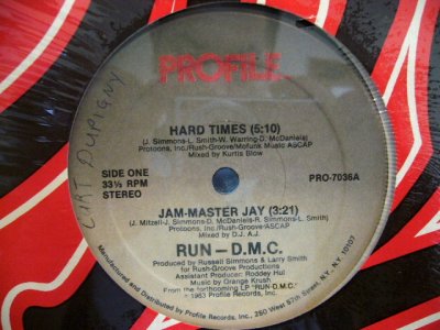 画像1: RUN-D.M.C. / HARD TIMES / JAM-MASTER JAY