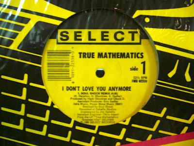 画像1: TRUE MATHEMATICS / I DON'T LOVE YOU ANY MORE  (¥1000)