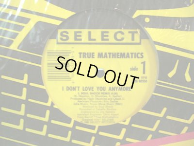 画像1: TRUE MATHEMATICS / I DON'T LOVE YOU ANY MORE  (¥1000)