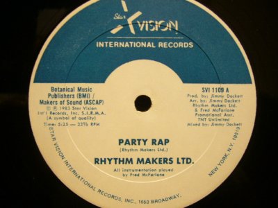 画像1: RHYTHM MAKERS LTD. / PARTY RAP