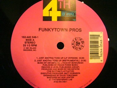 画像1: FUNKYTOWN PROS / JUST ANOTHA TOSS UP