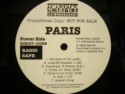 画像2: PARIS / SLEEPING WITH THE ENEMY (LP)