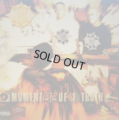 画像1: GANG STARR / MOMENT OF TRUTH  (UK-3LP)