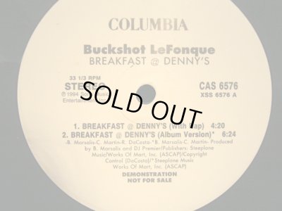 画像2: BUCKSHOT LEFONQUE / BREAKFAST @ DENNY'S (PROMO)