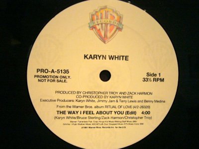 画像3: KARYN WHITE / THE WAY I FEEL ABOUT YOU (LP ALBUM VERSION)