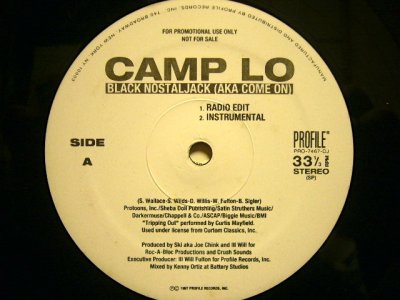 画像1: CAMP LO / BLACK NOSTALJACK (XENOVIA MIX)