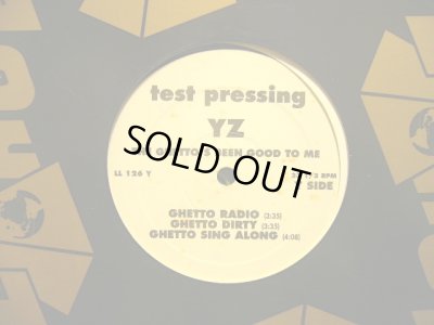画像1: YZ / THE GHETTO'S BEEN GOOD TO ME (PROMO)