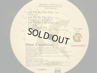 画像1: MINT CONDITION / LET ME BE THE ONE